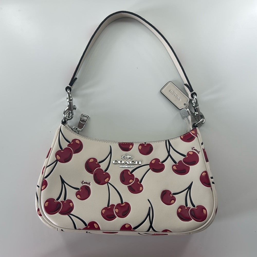 Coach Teri Shoulder Bag With Cherry Print
